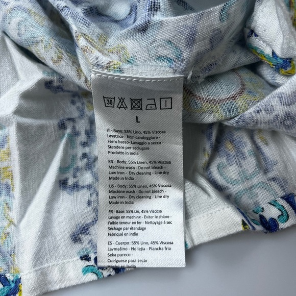 Iconique Printed Dress S127-19 - Picture 4 of 4